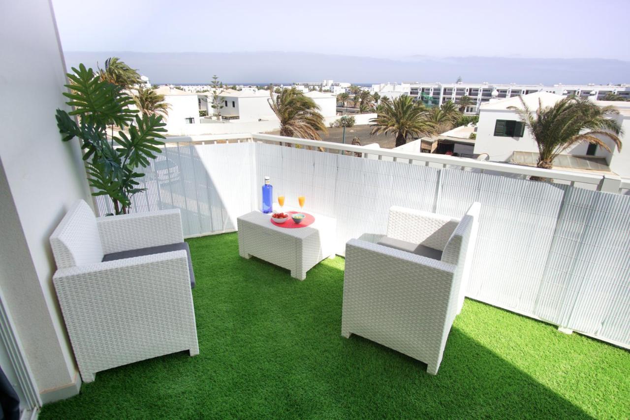 Apartment El Sueno - Great Sea Views - Infinity Pool - Free Wifi- Smart Tv-Residence Senator Costa Teguise Buitenkant foto